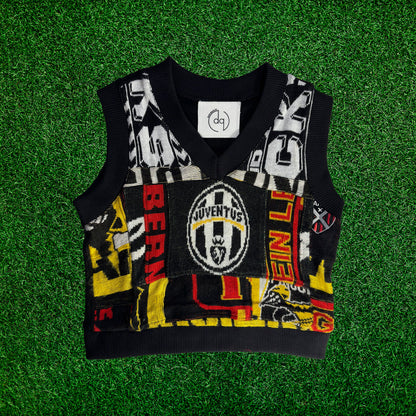 JUVENTUS CROPPED SWEATER VEST