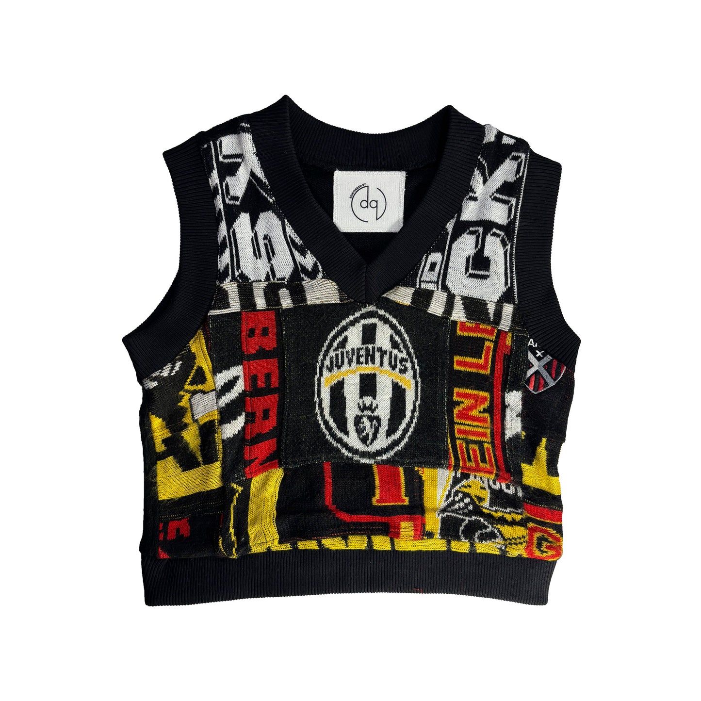 JUVENTUS CROPPED SWEATER VEST