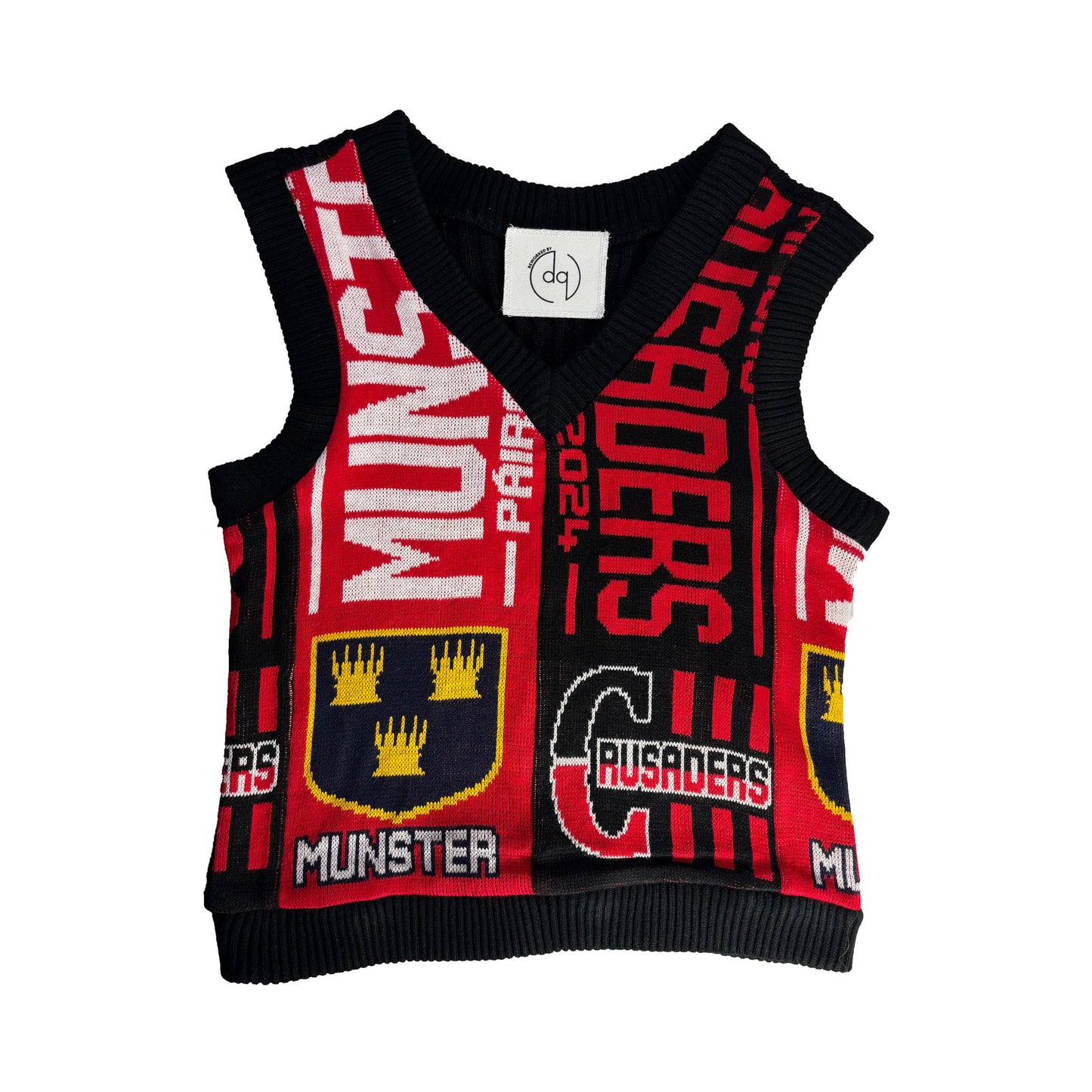 MUNSTER X CRUSADERS SWEATER VEST